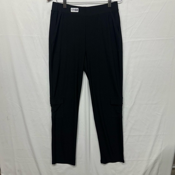 Attitudes by Renee Other - Attitudes by Renee Cargo Pull On Pants Small Black Stretch Pockets
